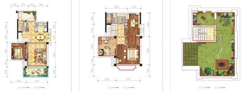 现代风格装修效果图三居室95平方米家装案例-成都家装保姆装修网-家装保姆-罗小红成都家装设计