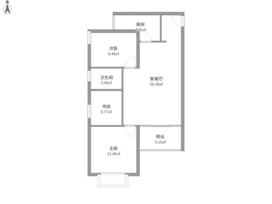 现代二居室89平方米家装案例-成都家装保姆装修网-家装保姆-罗小红成都家装设计