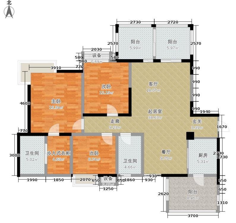 美式三居室122平方米家装案例-成都装修网-家装保姆-罗小红成都家装设计