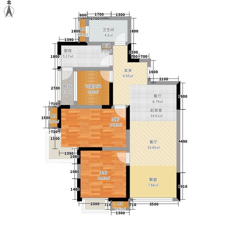 美式二居室91.3平方米家装案例-成都装修网-家装保姆-罗小红成都家装设计