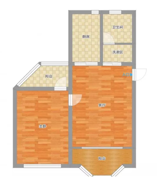 北欧装修风格二居室83平方米家装案例-成都装修网-家装保姆-罗小红成都家装设计