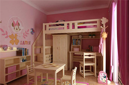 女生儿童房设计与室内装修 儿童房间色彩搭配技巧-家装保姆-罗小红成都家装设计