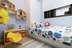 儿童房间色彩搭配技巧：女生儿童房设计与室内装修 