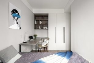 成都装修公司推荐:现代二居室74平方米家装案例